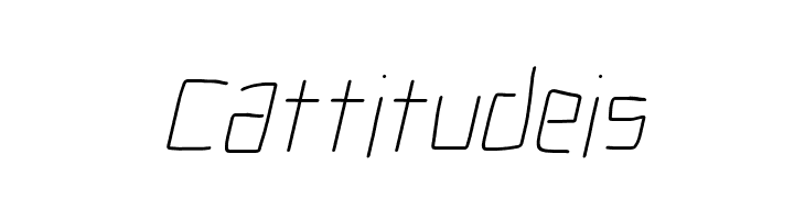 Electronic Light Italic  Free Fonts Download