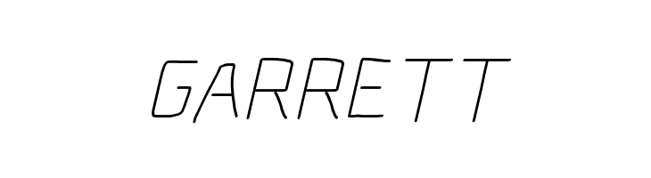 Electronic Light Italic  Free Fonts Download