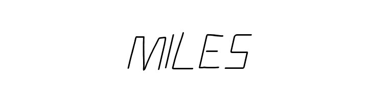 Electronic Light Italic  Free Fonts Download