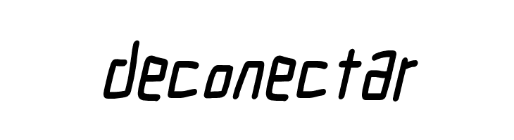 Electronic Circuit Italic  Free Fonts Download