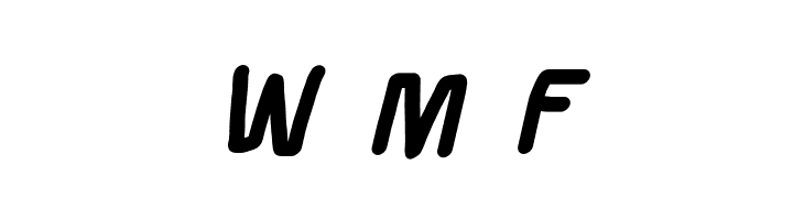 Electronic SuperThickItalic  Free Fonts Download