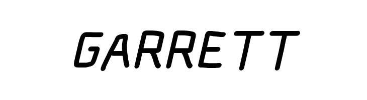 Electronic Black Italic  Free Fonts Download