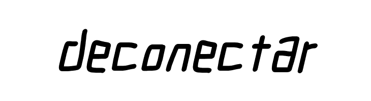 Electronic Black Italic  Free Fonts Download