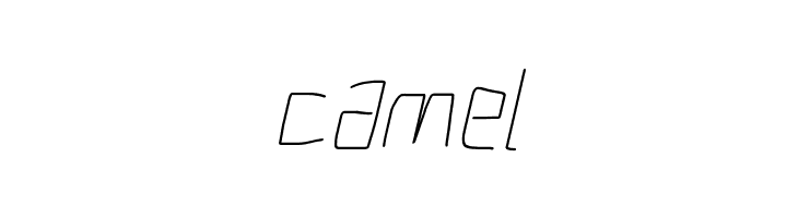 Electronic Thin Italic  Free Fonts Download