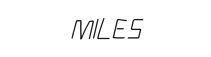 Electronic SemiLight Italic  Free Fonts Download