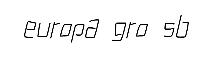 Electronic SemiLight Italic  Free Fonts Download