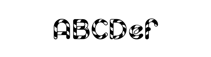 Candy Cane Match  Free Fonts Download