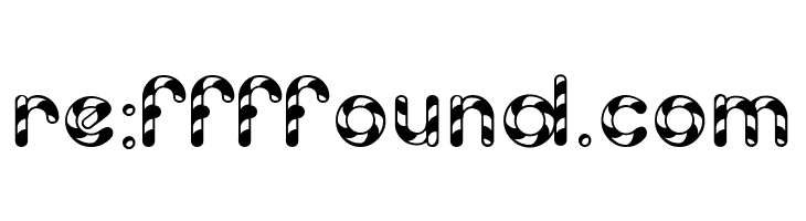 Candy Cane Match  Free Fonts Download