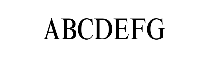 ThamesCondensed Regular  Free Fonts Download