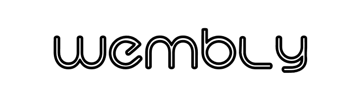 Hi. Outline  Free Fonts Download