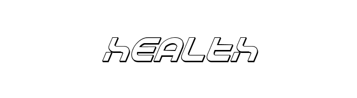 Yukon Tech Shadow Italic  Free Fonts Download