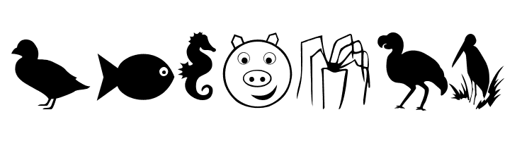 Animals 2  Free Fonts Download