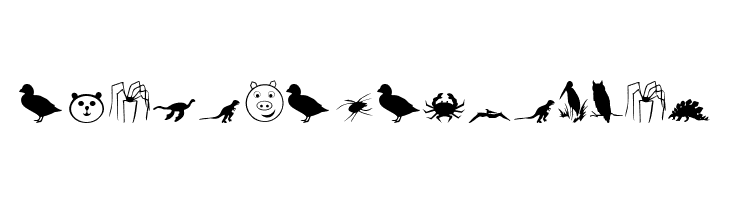Animals 2  Free Fonts Download