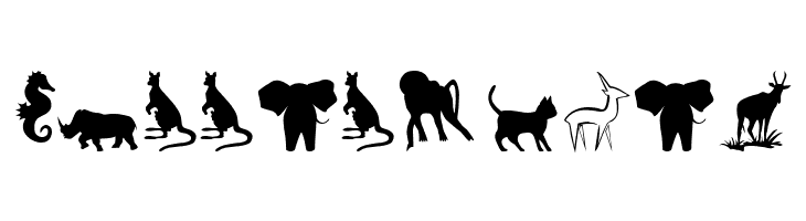 Animals 2  Free Fonts Download