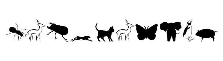 Animals 2  Free Fonts Download