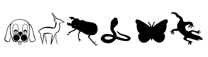 Animals 2  Free Fonts Download