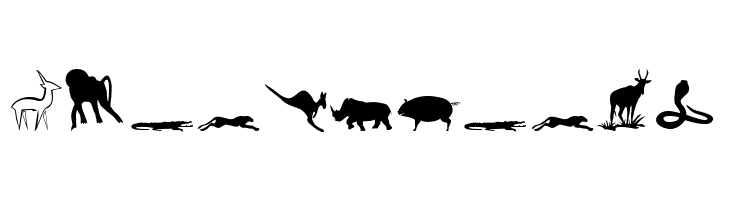 Animals 2  Free Fonts Download