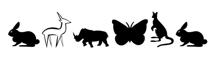 Animals 2  Free Fonts Download