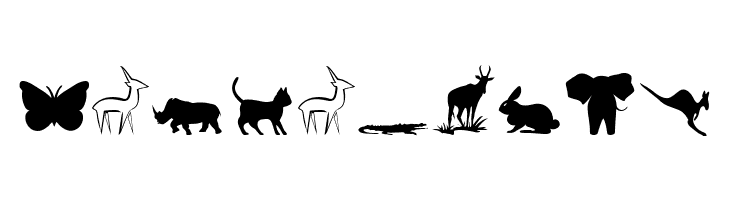 Animals 2  Free Fonts Download