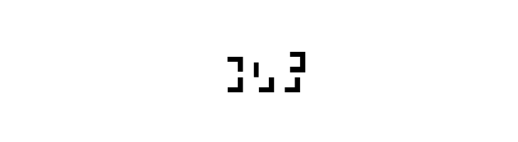 321 kana  Free Fonts Download