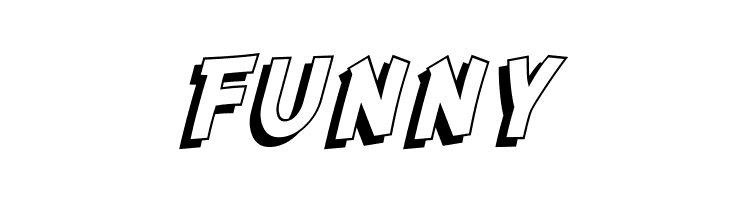 SF Comic Script Shaded  Free Fonts Download