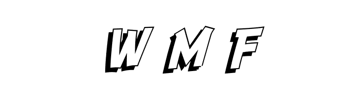 SF Comic Script Shaded  Free Fonts Download
