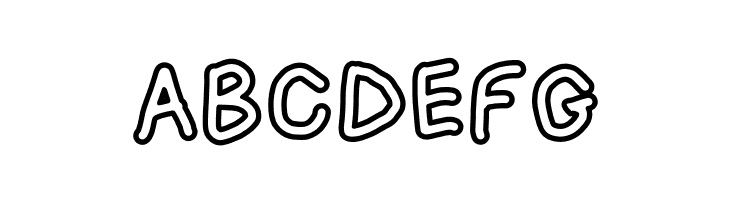 Loogie Hawk Outline  Free Fonts Download