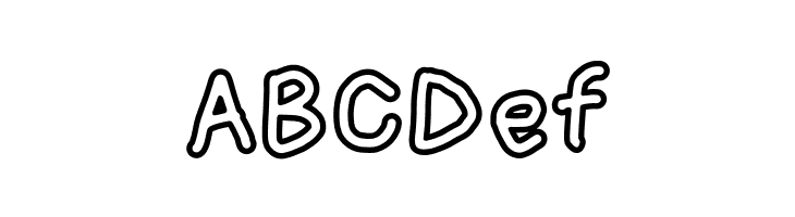 Loogie Hawk Outline  Free Fonts Download