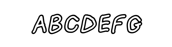 Loogie Hawk Outline Oblique  Free Fonts Download