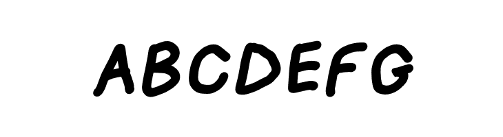 Loogie Hawk Oblique  Free Fonts Download