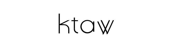 ktaw Anson Font