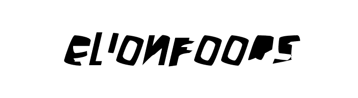 Crazy Punk Oblique  Free Fonts Download