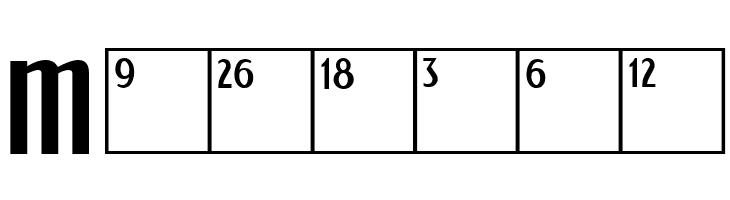 Calendar Normal  Free Fonts Download