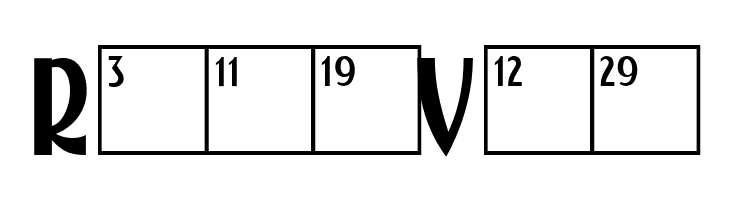 Calendar Normal  Free Fonts Download