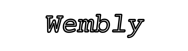 Mechanical Outline Oblique  Free Fonts Download