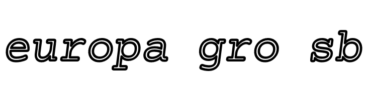 Mechanical Outline Oblique  Free Fonts Download