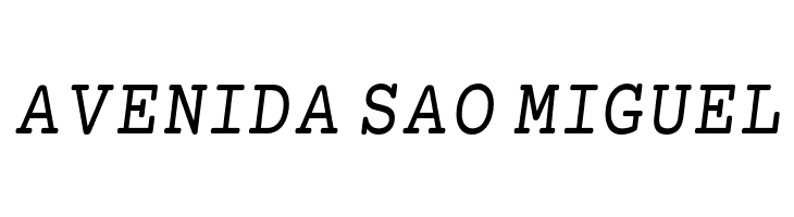 Mechanical Condensed Oblique  Free Fonts Download