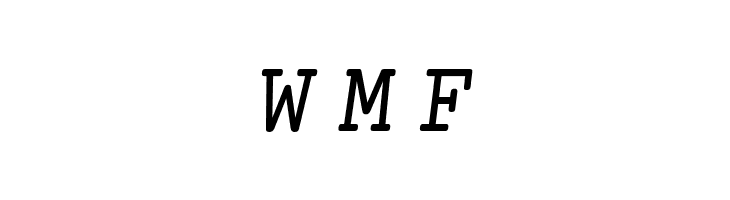 Mechanical Condensed Oblique  Free Fonts Download