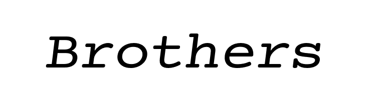 Mechanical Extended Oblique  Free Fonts Download