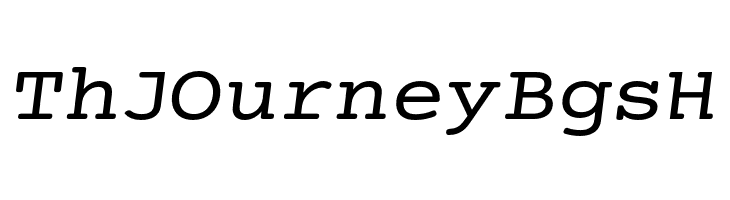 Mechanical Extended Oblique  Free Fonts Download