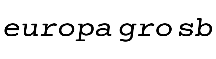 Mechanical Extended Oblique  Free Fonts Download