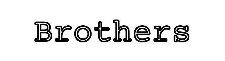 Mechanical Outline  Free Fonts Download