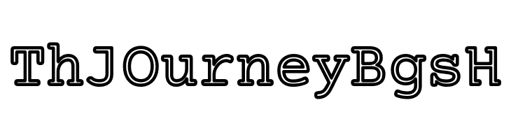 Mechanical Outline  Free Fonts Download
