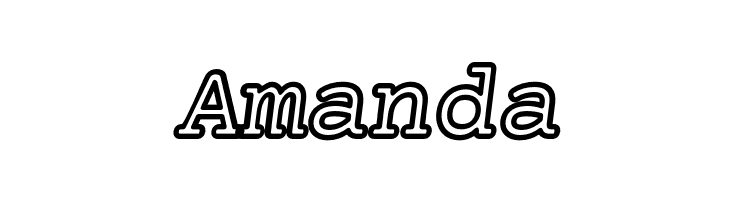 Mechanical Bold Outline Oblique  Free Fonts Download