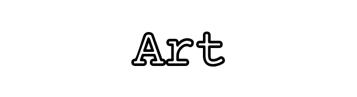Mechanical Bold Outline  Free Fonts Download