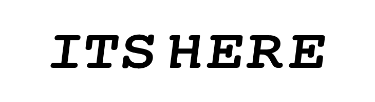 Mechanical Bold Extended Oblique  Free Fonts Download