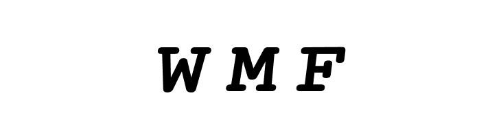 Mechanical Bold Extended Oblique  Free Fonts Download