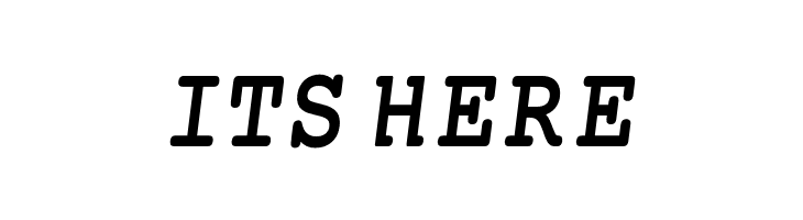 Mechanical Bold Condensed Oblique  Free Fonts Download