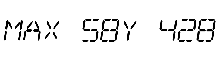 Digital dream Skew  Free Fonts Download