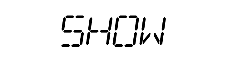 Digital dream Skew  Free Fonts Download